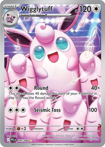 Wigglytuff 105/094 - Pokémon Phantasmal Flames