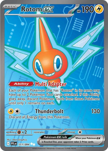 Rotom ex 111/094 - Pokémon Phantasmal Flames