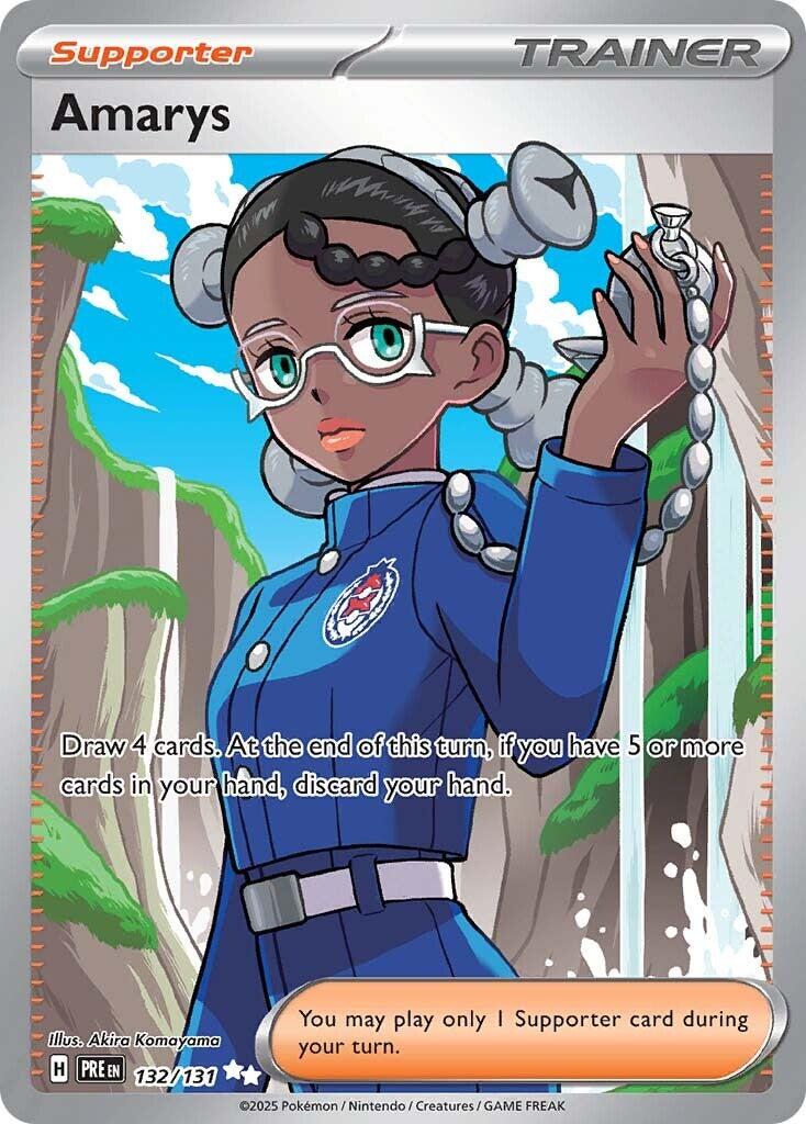 Amarys 132/131 - Pokémon Prismatic Evolutions
