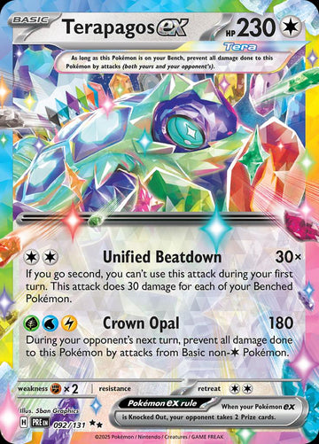 Terapagos ex 092/131 - Pokémon Prismatic Evolutions