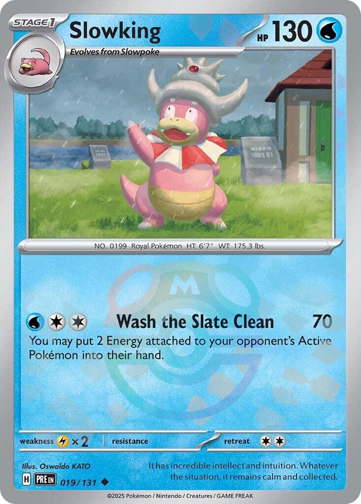 Slowking 019/131 - Pokémon Prismatic Evolutions (Master Ball)
