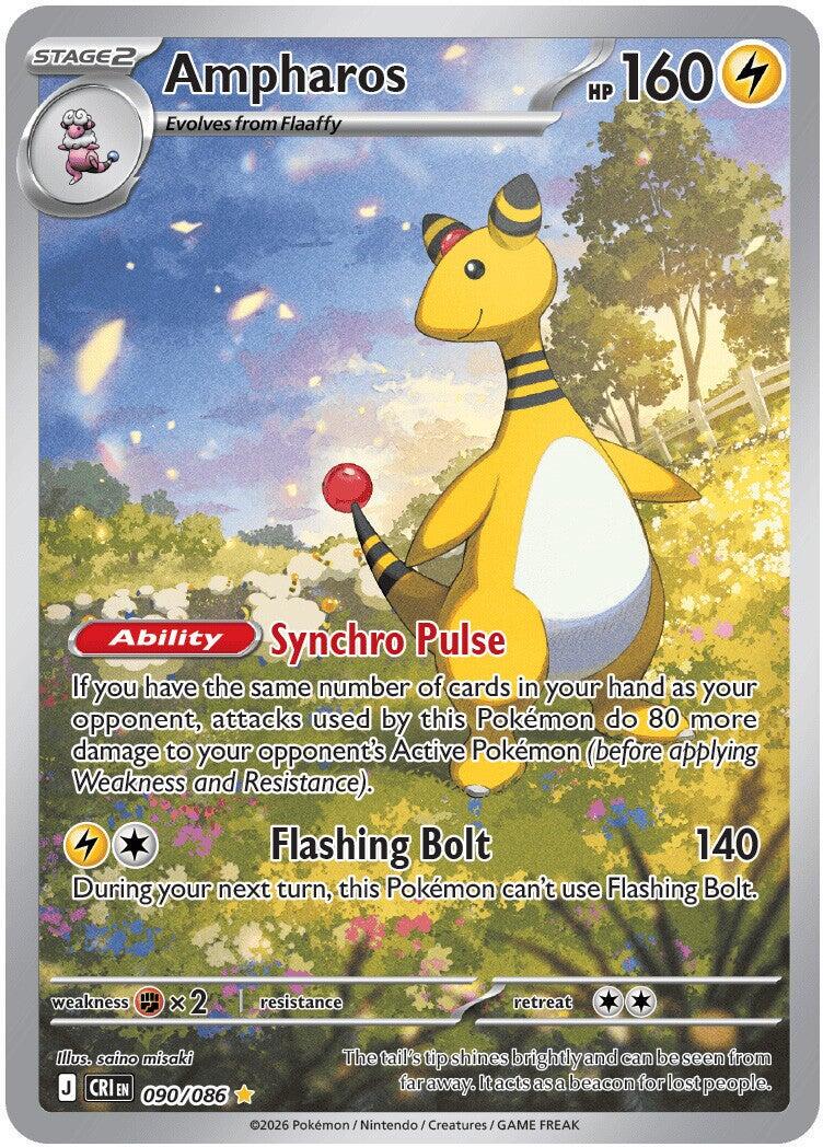 Ampharos 090/086 - Pokémon Chaos Rising