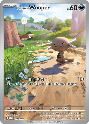 Paldean Wooper 102/094 - Pokémon Phantasmal Flames