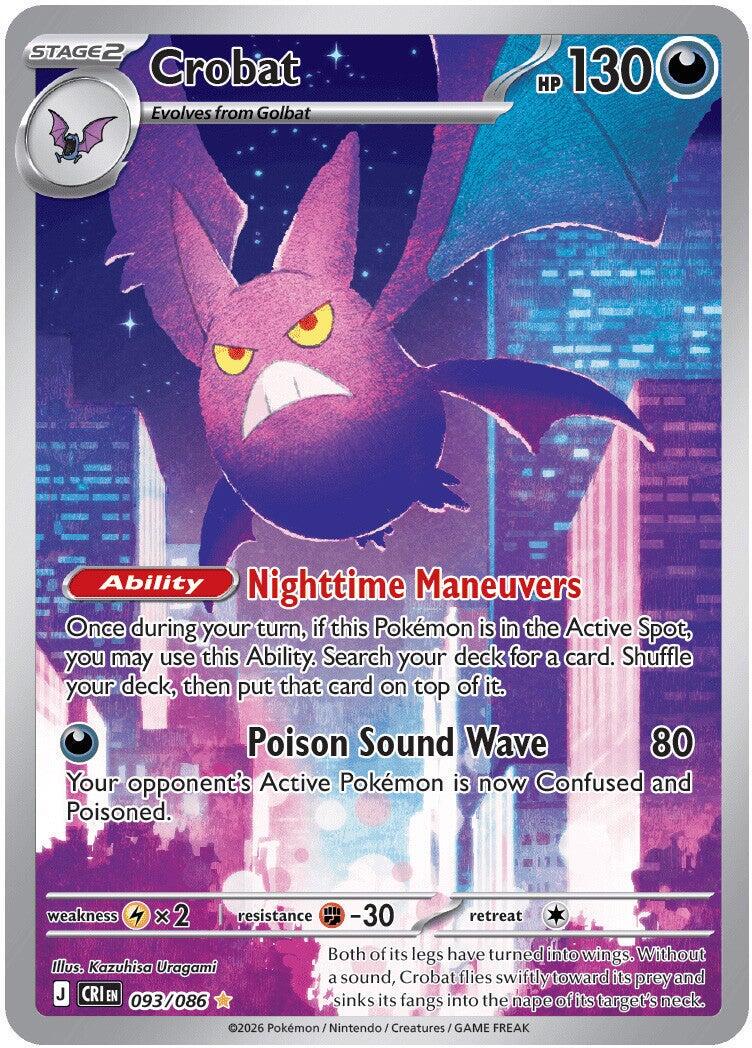 Crobat 093/086 - Pokémon Chaos Rising