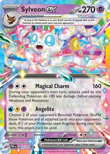 Sylveon ex 041/131 - Pokémon Prismatic Evolutions