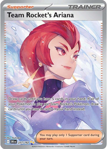Team Rocket's Ariana 237/182 - Pokémon Destined Rivals