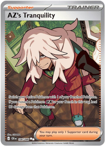 AZ's Tranquility 106/086 - Pokémon Chaos Rising
