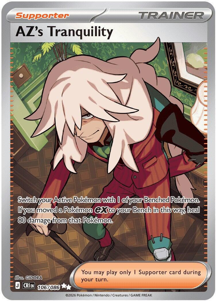 AZ's Tranquility 106/086 - Pokémon Chaos Rising