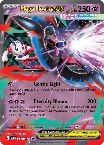 Mega Floette ex 035/086 - Pokémon Chaos Rising