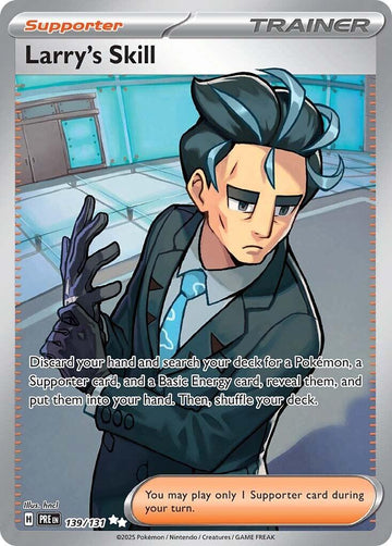 Larry's Skill 139/131 - Pokémon Prismatic Evolutions