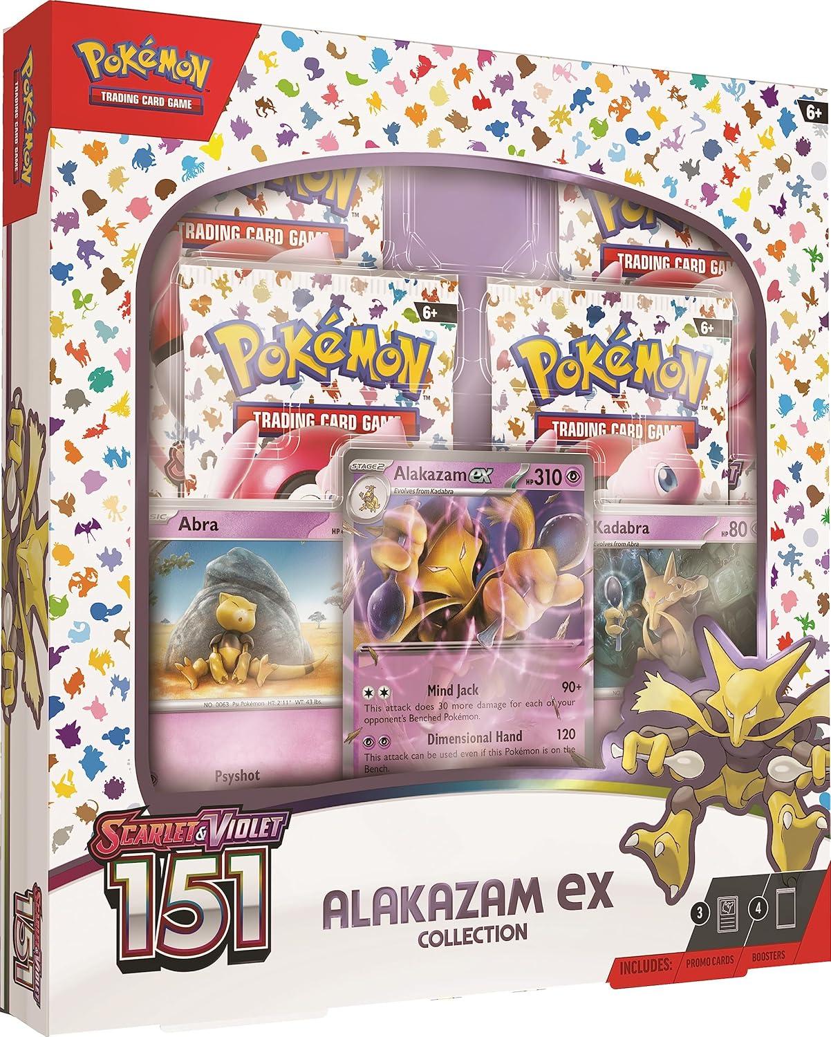 Pokémon TCG: Scarlet &amp; Violet 151 Alakazam ex Collection