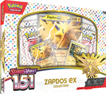 Pokémon TCG: Scarlet &amp; Violet 151 Zapdos ex Collection Box