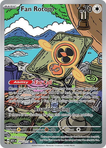 Fan Rotom 250/217 - Pokémon Ascended Heroes