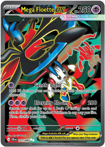 Mega Floette ex 101/086 - Pokémon Chaos Rising