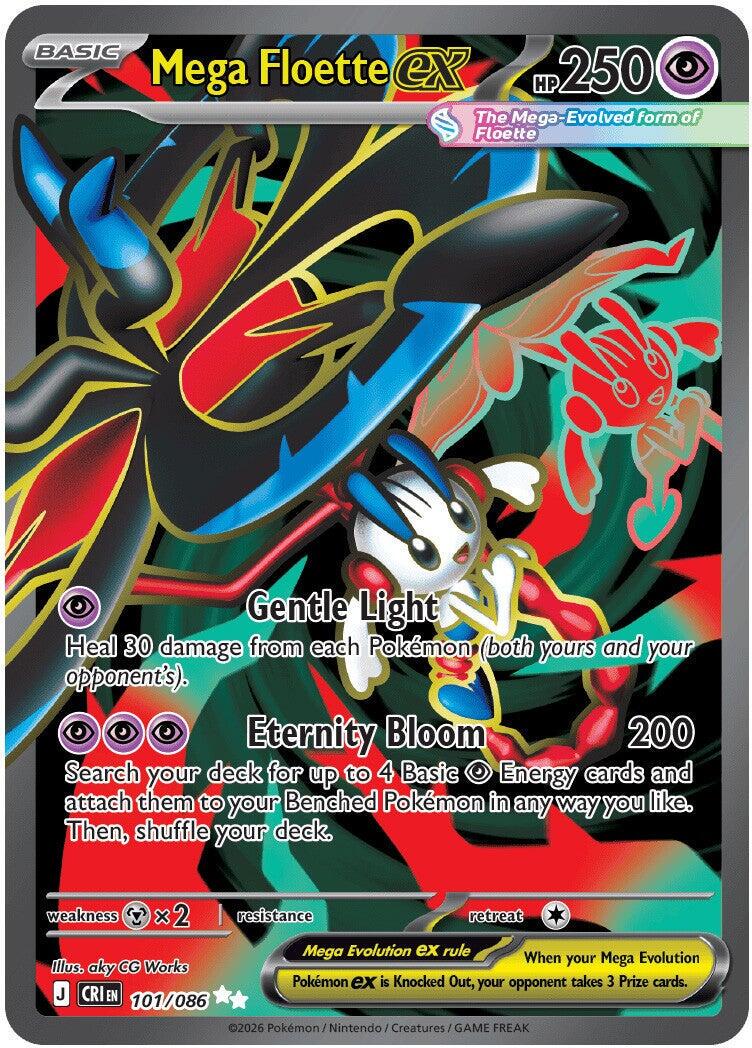 Mega Floette ex 101/086 - Pokémon Chaos Rising