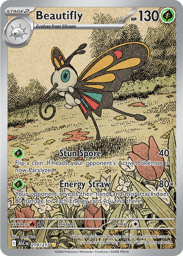 Beautifly 219/217 - Pokémon Ascended Heroes