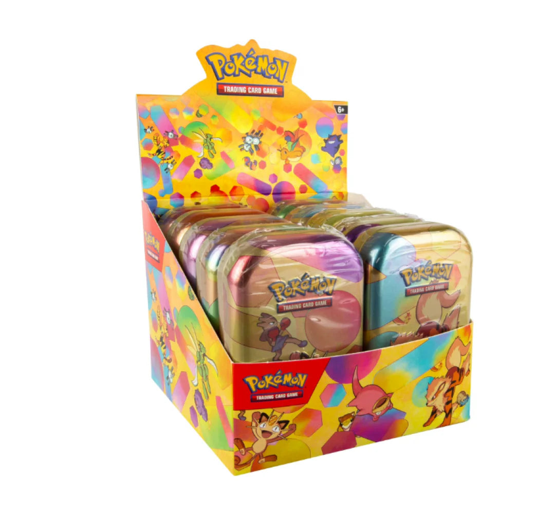Pokémon TCG: Scarlet &amp; Violet 151 Mini Tins Sealed Display Box (Full Set of 10)