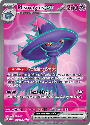 Mismagius ex 112/094 - Pokémon Phantasmal Flames