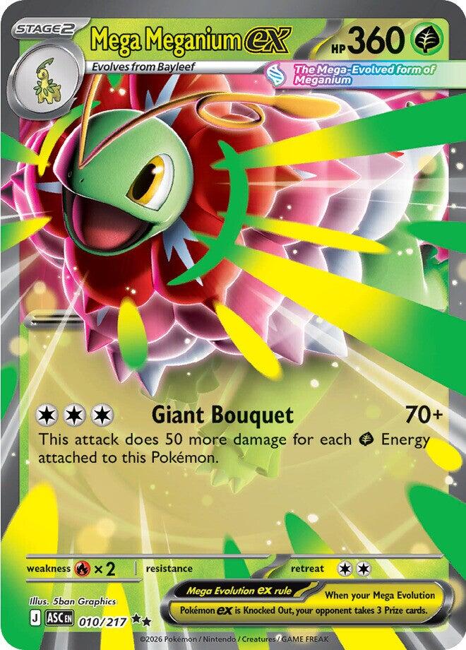 Mega Meganium ex 010/217 - Pokémon Ascended Heroes