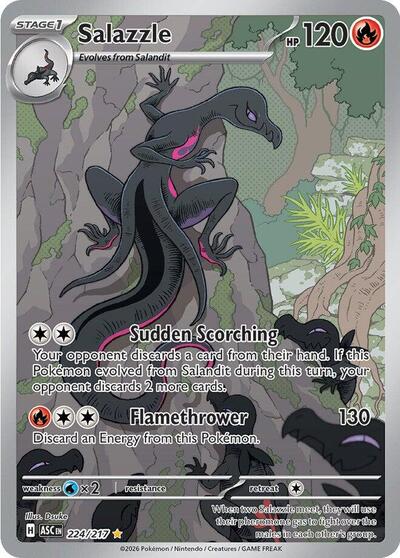 Salazzle 224/217 - Pokémon Ascended Heroes