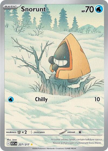 Snorunt 227/217 - Pokémon Ascended Heroes