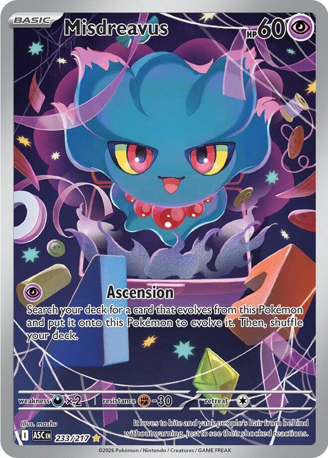 Misdreavus 233/217 - Pokémon Ascended Heroes