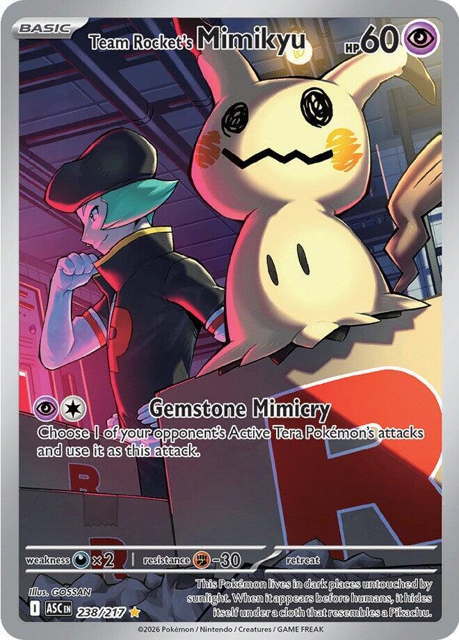 Team Rocket's Mimikyu 238/217 - Pokémon Ascended Heroes