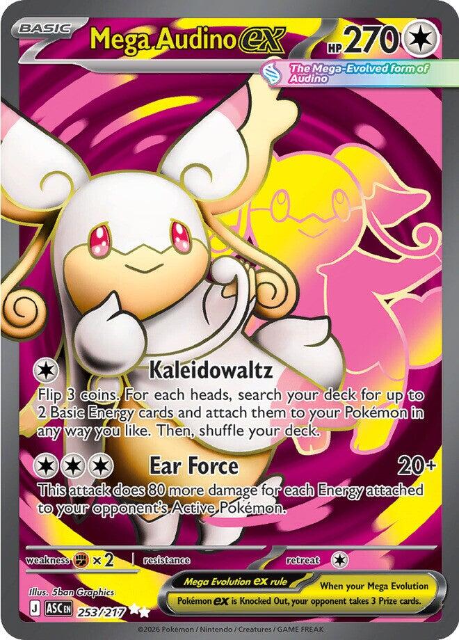 Mega Audino ex 253/217 - Pokémon Ascended Heroes
