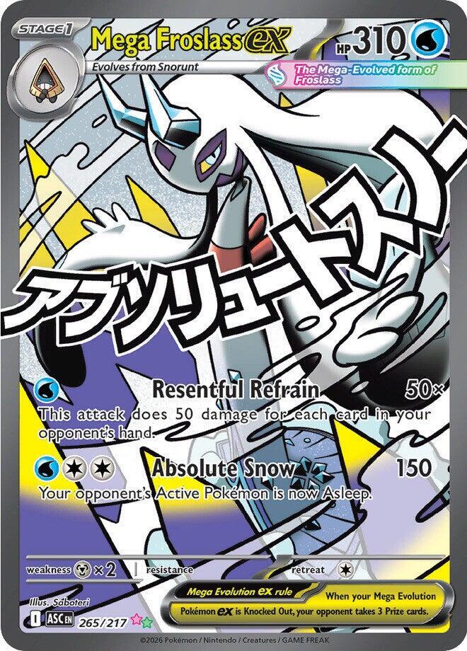Mega Froslass ex 265/217 - Pokémon Ascended Heroes