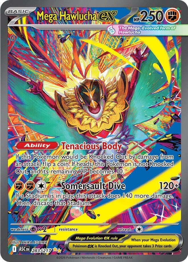 Mega Hawlucha EX 283/217 Ascended Heroes - SIR