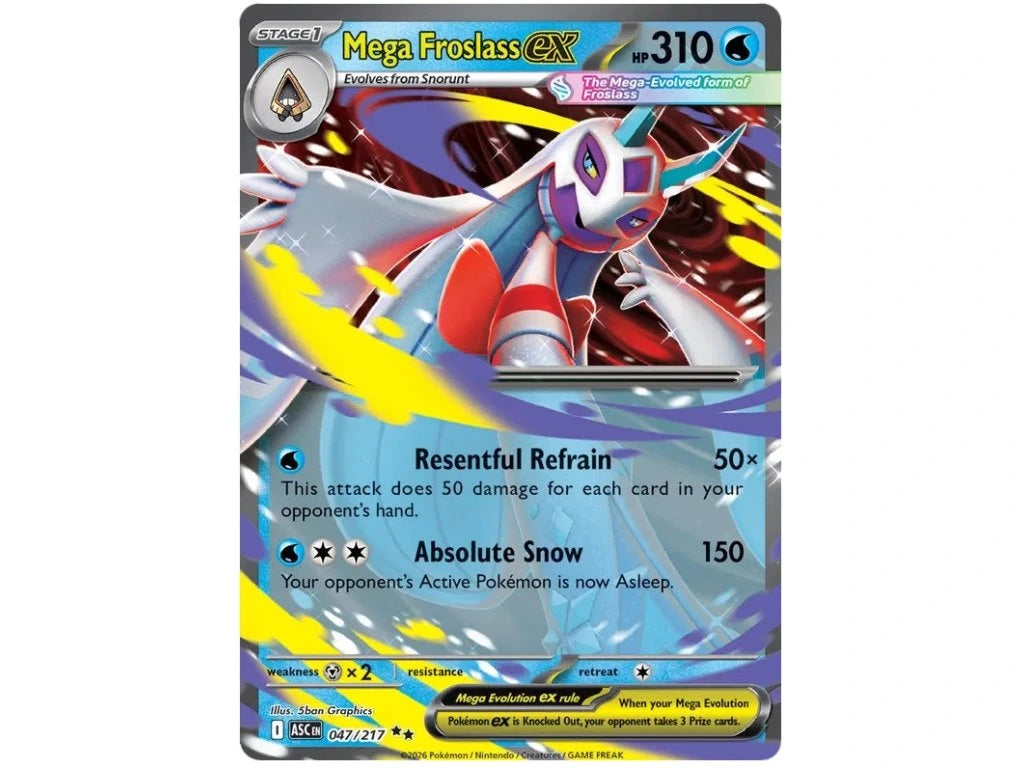 Mega Froslass ex 047/217 - Pokémon Ascended Heroes