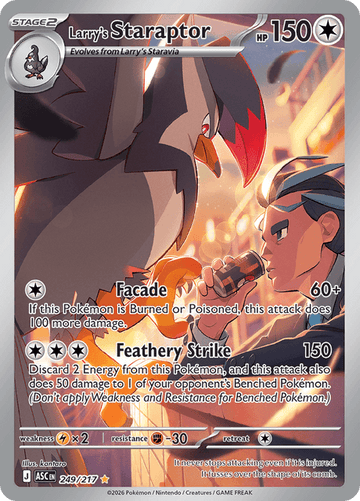 Larry's Staraptor 249/217 - Pokémon Ascended Heroes