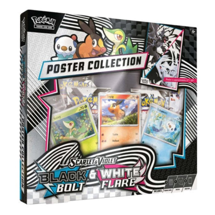 Pokémon TCG: Black Bolt & White Flare Unova Poster Collection