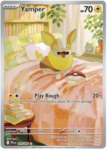 Yamper 099/094 - Pokémon Phantasmal Flames