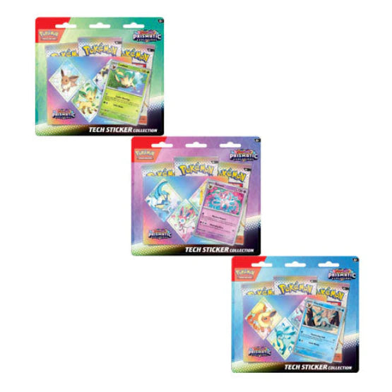 Pokémon TCG: Prismatic Evolutions Tech Sticker Collection