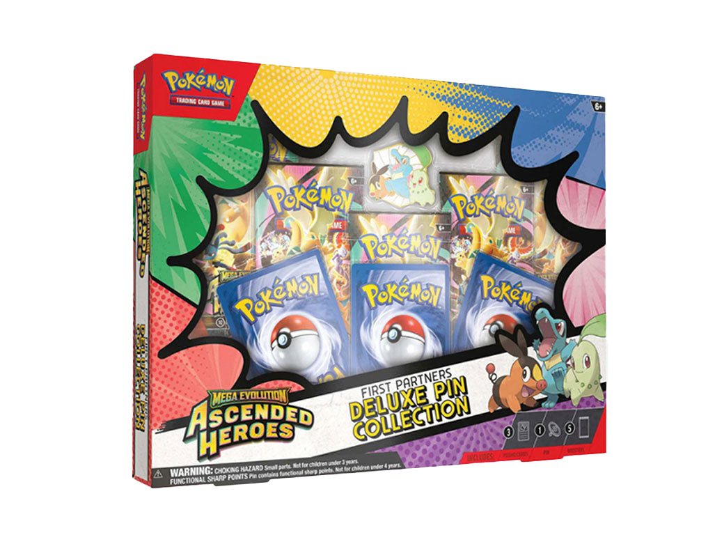Pokémon TCG: Ascended Heroes First Partners Deluxe Pin Collection