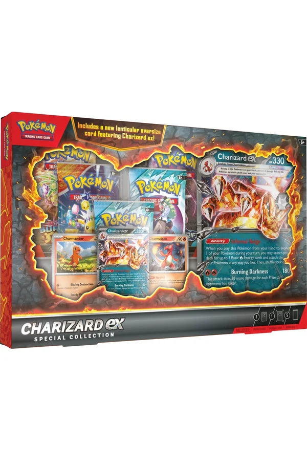 Pokémon TCG: Charizard ex Special Collection Box