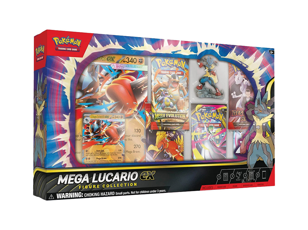 Pokémon TCG: Mega Lucario Figure Collection