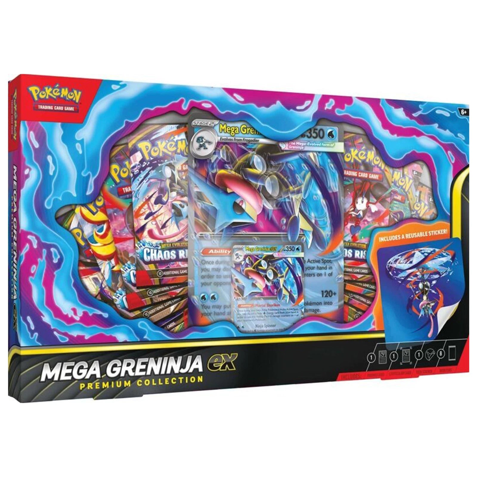 Pokémon TCG: Mega Greninja ex Premium Collection