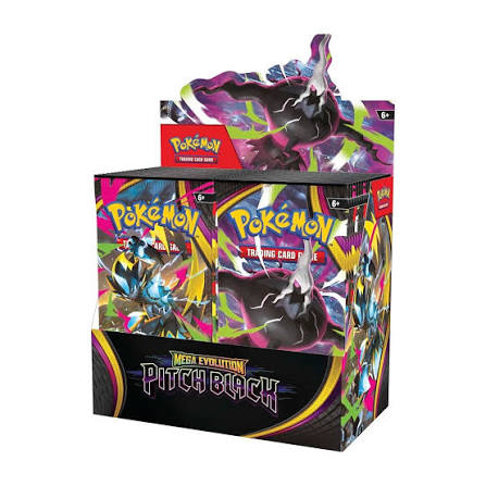 Pokémon TCG: Mega Evolution – Pitch Black Booster Box (English)