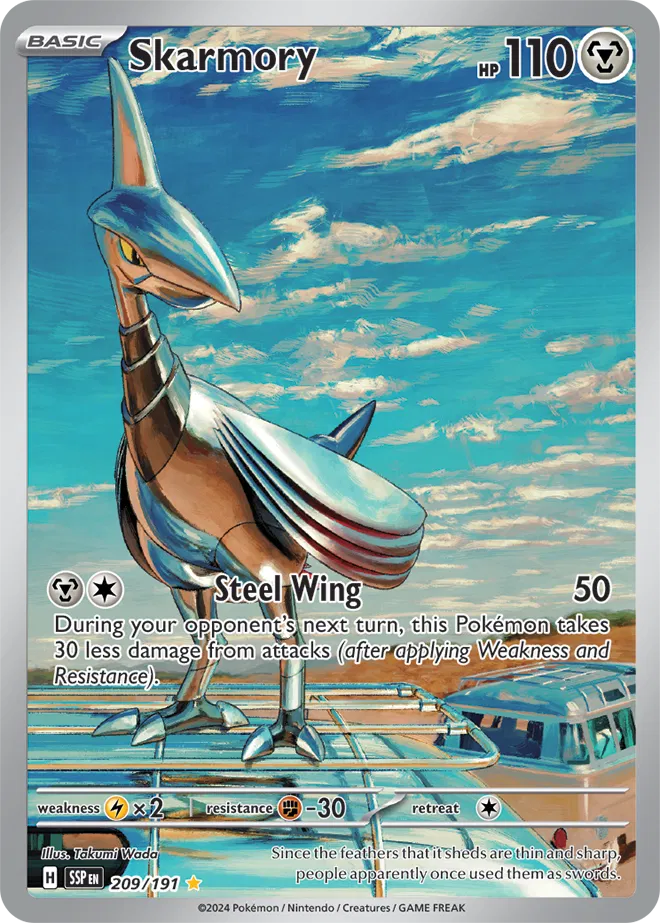 Skarmory 209/191 - Pokémon Surging Sparks