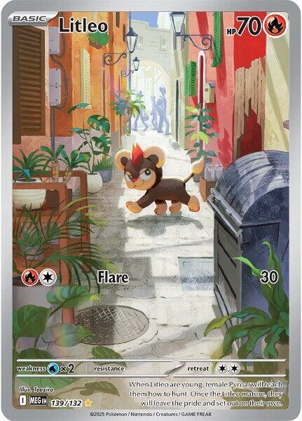 Litleo 139/132 - Pokémon Mega Evolution