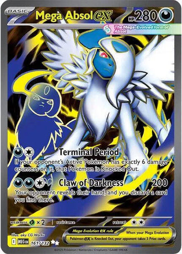 Mega Absol ex 161/132 - Pokémon Mega Evolution