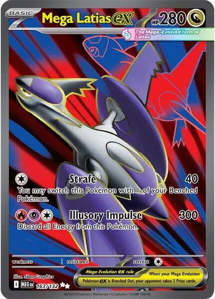 Mega Latias ex 163/132 - Pokémon Mega Evolution