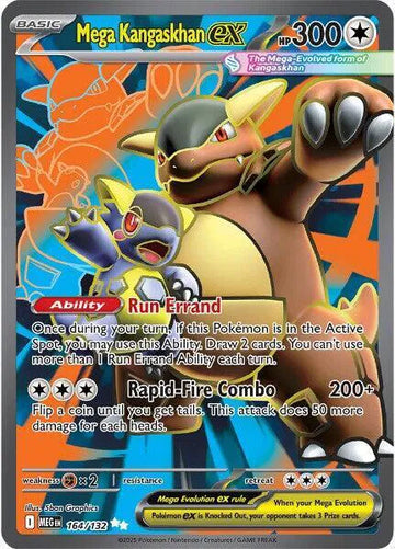 Mega Kangaskhan ex 164/132 - Pokémon Mega Evolution