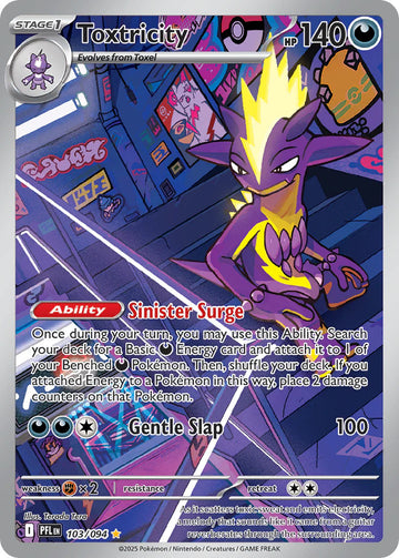 Toxtricity 103/094 - Pokémon Phantasmal Flames