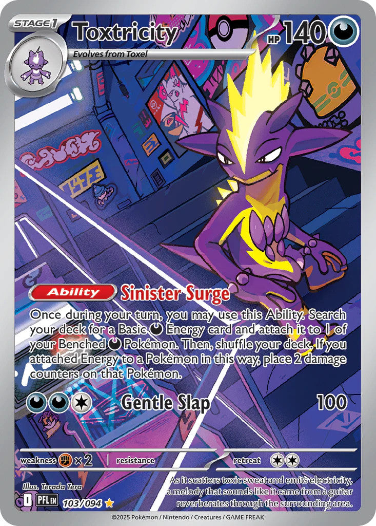Toxtricity 103/094 - Pokémon Phantasmal Flames